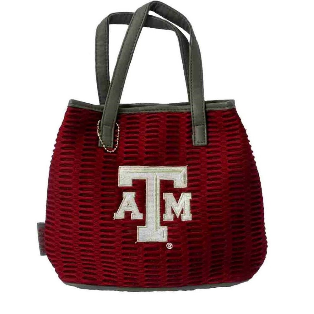 Texas A&M Aggies Alan Stuart Handbag Mesh/Leather